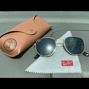 Hexagonal Ray-Ban Sunglasses